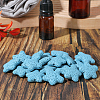 24Pcs Star Synthetic Lava Rock Beads G-PA0002-25A-6