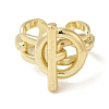 Brass Open Cuff Rings RJEW-Q778-44G-2