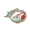 Alloy Enamel Pendants X-ENAM-S021-01G-B-2