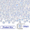 500Pcs Electroplate Glass Beads EGLA-PA0001-44C-01-2