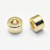 Long-Lasting Plated Brass Beads KK-K193-086G-NF-2