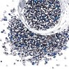 Plated Glass Seed Beads SEED-S016-12-1