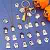24Pcs 12 Style Halloween Theme Alloy Enamel Pendants ENAM-SZ0002-12-6