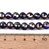 Transparent Glass Beads Strands GLAA-Q107-02A-20-4