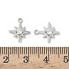 Brass Micro Pave Cubic Zirconia Pendants KK-Z136-43B-P-3