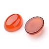 Grade A Natural Red Agate Oval Cabochons G-L394-10B-18x13mm-01-2