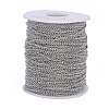 Brass Twisted Chains CHC-Q001-02P-NF-4