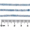 Natural Aquamarine Beads Strands LS-G-L587-B02-01-4
