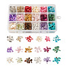 360g 18 Colors Freshwater Shell & Gemstone Chip Bead Sets G-CW0001-01-10