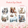 3 Sheets 3 Styles PVC Waterproof Decorative Stickers DIY-WH0404-335-6