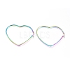 201 Stainless Steel Hoop Earrings EJEW-A052-12C-M-2