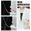 3Pcs 3 Style Alloy Cable Chain Bag Straps FIND-WR0009-16-6