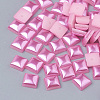 ABS Plastic Imitation Pearl Cabochons SACR-R748-6x6mm-Z6-1