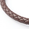 Braided Imitation Cowhide Leather Cord Bracelets for Couple BJEW-JB06443-29