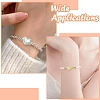 4Pcs 4 Style Brass Micro Pave Clear Cubic Zirconia Box Clasps KK-CJ0003-35-7