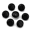 1-Hole Plastic Buttons BUTT-WH0027-03A-01-1