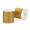 2 Rolls Round PET Metallic Thread MCOR-TADJ0001-01C-01-2