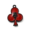 Alloy Enamel Gothic Style Pendants PALLOY-R157-06EB-09A-1