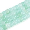 Baking Paint Crackle Glass Beads Strands DGLA-N019-02A-06-1