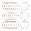 Tarnish Resistant 304 Stainless Steel Linking Ring STAS-T047-15B-1
