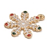 Christmas Theme Alloy Enamel Pendants X-ENAM-Z019-01D-2