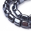Non-magnetic Synthetic Hematite Beads Strands G-F613-05-2
