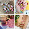 70G 10 Styles Handmade Polymer Clay Sprinkles Mix CLAY-SW0001-03A-9