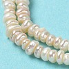 Natural Cultured Freshwater Pearl Beads Strands PEAR-J007-62-4