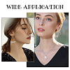 20pcs 5 style Brass Cuff Earring Settings KK-PH0003-94-3