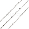 Handmade 304 Stainless Steel Bar Link Chains CHS-G025-10P-1