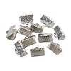Iron Ribbon Crimp Ends E143Y-N-5