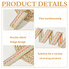 Polyester Jacquard Ribbon OCOR-WH0085-77B-4