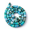 Handmade Polymer Clay Beads Strands CLAY-R089-6mm-T02B-7