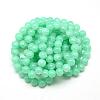 Baking Paint Crackle Glass Bead Strands DGLA-Q023-8mm-YS19-3