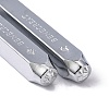 Iron Metal Stamps AJEW-L060-10-3