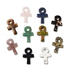 Natural & Synthetic Mixed Gemstone Pendants G-R492-03-1