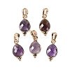 Natural Mixed Stone Faceted Pendans KK-L218-004G-M-2