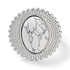 Ion Plating(IP) 304 Stainless Steel Ring RJEW-B059-03P-03-2
