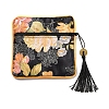 Chinese Style Floral Cloth Jewelry Storage Zipper Pouches AJEW-D063-01A-2