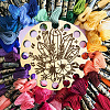16-Position Wood Embroidery Thread Storage Trays TOOL-WH0056-033-6