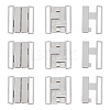 SUPERFINDINGS 10 Pairs Alloy Bikini Clips FIND-FH0007-14-1