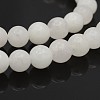 Natural Round White Jade Bead Strands G-P070-01-12mm-5