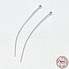 925 Sterling Silver Ball Head Pins STER-F018-03J-3