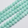 Natural Malaysia Jade Beads Strands X-G-A146-8mm-B07-1