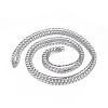 Tarnish Resistant 304 Stainless Steel Curb Chains CHS-G005-B-02P-2