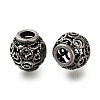 304 Stainless Steel European Beads STAS-D191-09F-AS-1