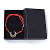 Adjustable Nylon Cord  Bracelets BJEW-JB04430-01-5