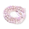 Natural Kunzite Beads Strands G-P497-01C-36-3
