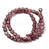 Handmade Millefiori Lampwork Beads Strands LAMP-G164-11J-2