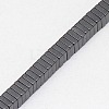 Electroplate Non-magnetic Synthetic Hematite Heishi Beads Strands G-J171B-3x3mm-03-3